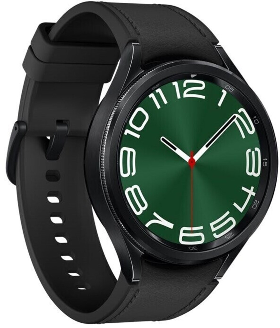 SAMSUNG Galaxy Watch 6 Classic Smartwatch 47 mm GPS OLED Display schwarz B-Ware