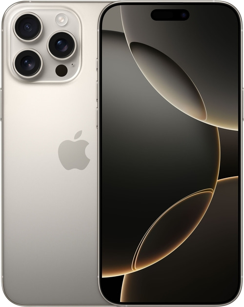 iPhone 14 Pro in Silber, Rückseite und Display, Apple-Logo, Kamera