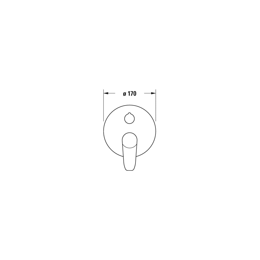 DURAVIT B.1 Einhebel Brausemischer Einhandmischer Duscharmatur Brausearmatur