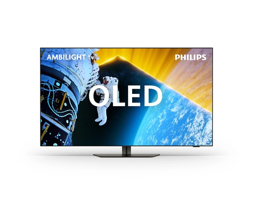 PHILIPS Ambilight OLED Fernseher 55 Zoll 4K UHD Smart TV 144 hz 55OLED809/12