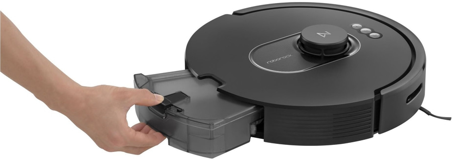 ROBOROCK Saugroboter Q5 Max+ 5.500 PA Saugkraft mit Basisstation schwarz B-WARE