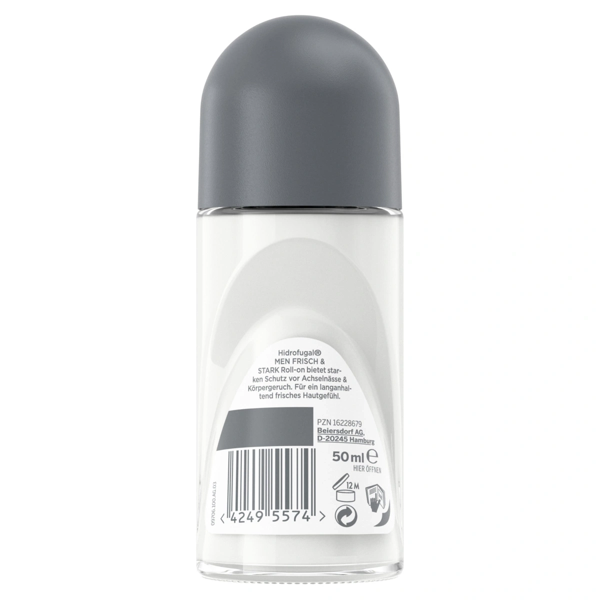 Hidrofugal Men Frische Stark Roll-on Antitranspirant mit Langzeitschutz vor Achselnässe.