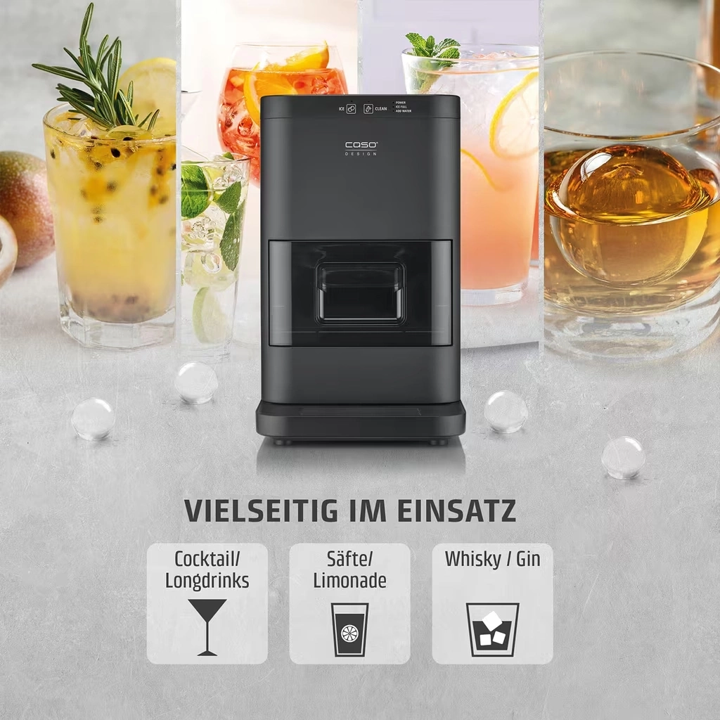 CASO Design IceBall Pro Eiskugelbereiter Eiswürfelbereiter 130W NEU
