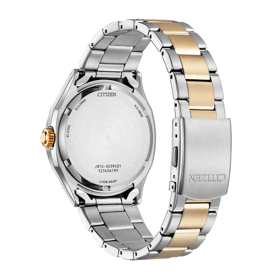 CITIZEN Herren Armbanduhr AW1756-89A Solar Eco-Drive Edelstahl 41mm B-Ware