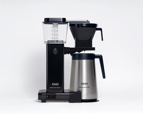 MOCCAMASTER Thermo Filterkaffeemaschine KBGT 741 Black Thermoskanne schwarz NEU