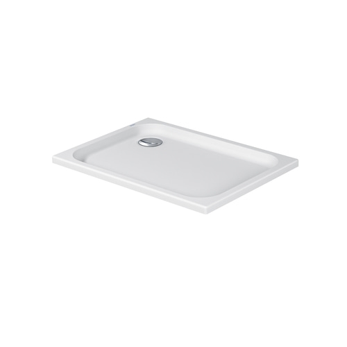 DURAVIT Duschwanne D-Code 1000x700mm Weiß Rechteck Ablaufdurchmesser 90mm
