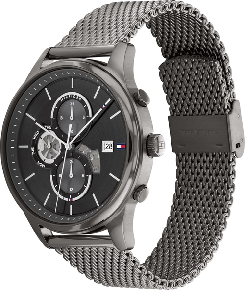 TOMMY HILFIGER Herren Armbanduhr Multifunktionsuhr DRESS 1710506 Herrenuhr