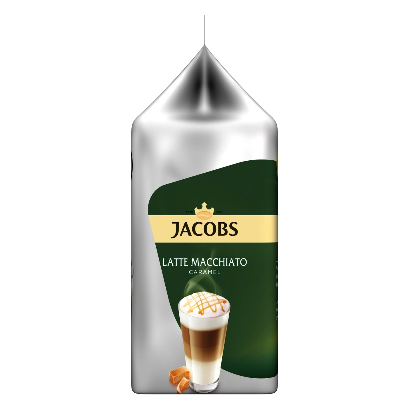 Jacobs Latte Macchiato Caramel Packung, Kaffeegetränk, Karamell