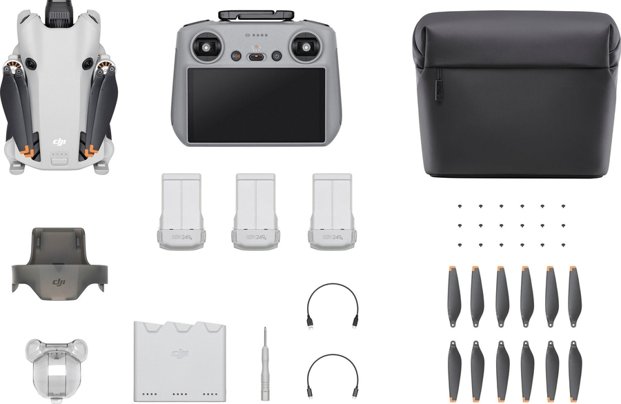 DJI Mini 4 Pro Fly More Combo 48 MP Quadrocopter RC2 Fernbedienung B-WARE