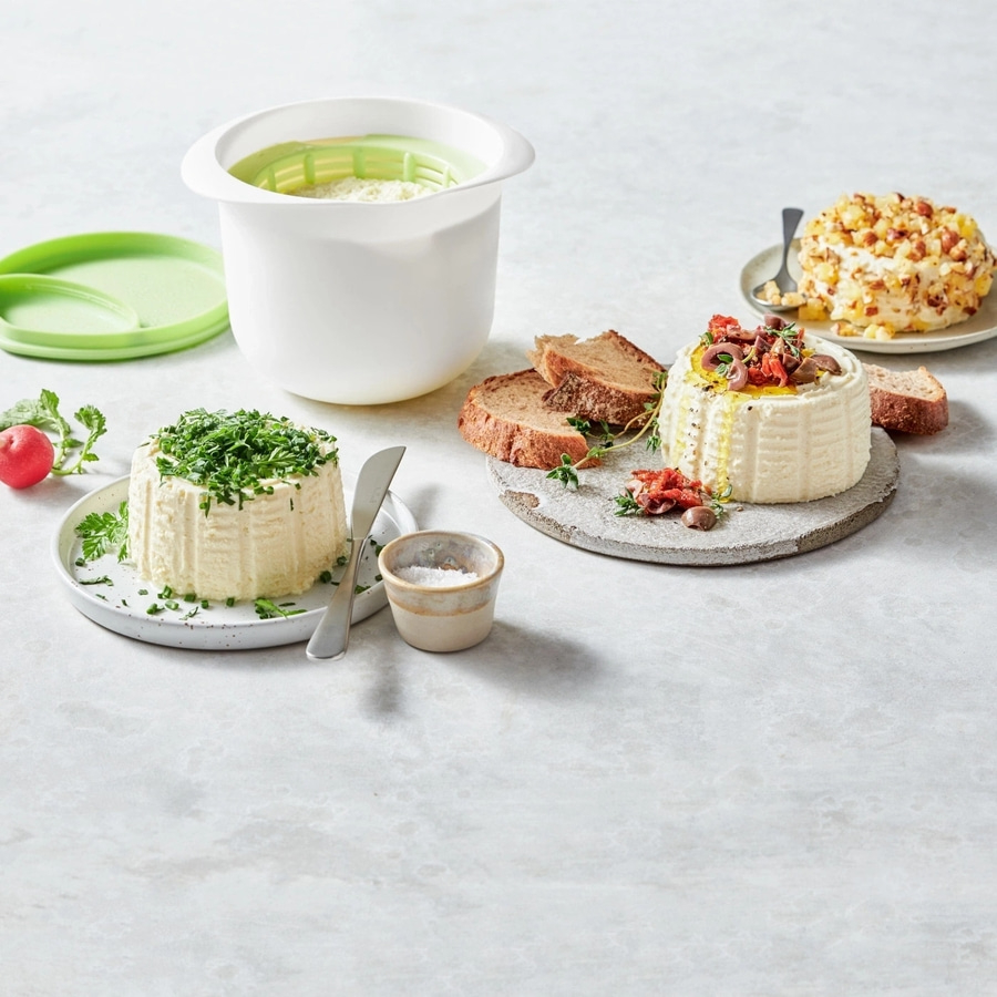 BETTY BOSSI Frischkäse-Maker 3-teilig Frischkäse selber machen