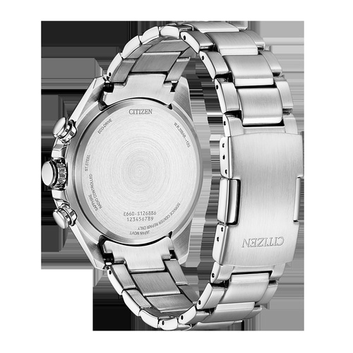 CITIZEN Herren Armbanduhr CB5914-89X Eco-Drive Funk 44 mm Edelstahl B-WARE