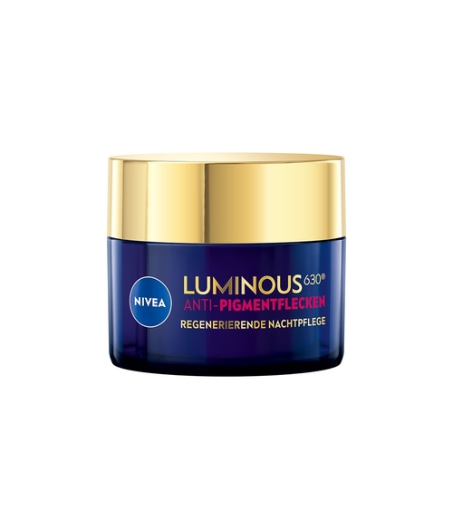 NIVEA Nachtpflege LUMINOUS630® Anti-Pigmentflecken regenerierend Antifalten 50ml