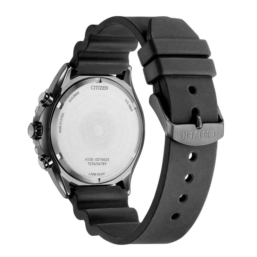 CITIZEN Herren Armbanduhr AT2567-18L Solar Eco-Drive Stoppfunktion 43mm B-Ware