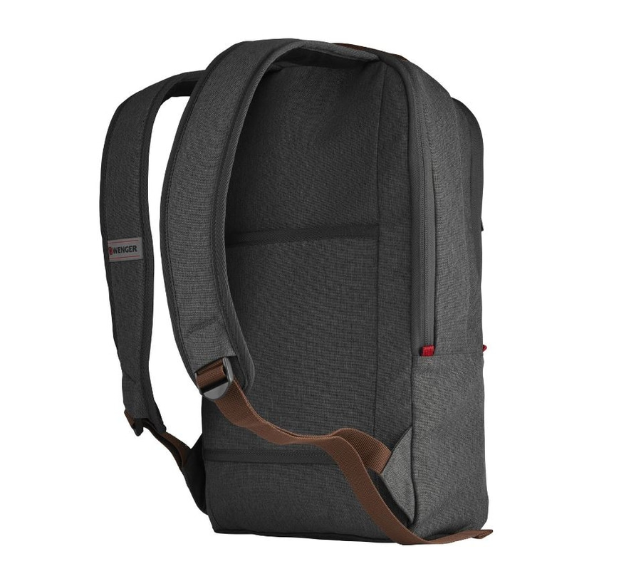 WENGER Laptop Rucksack CityUpgrade 16 Zoll Notebook Tasche + Umhängetasche Grau