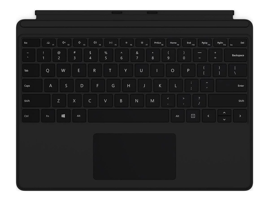 Schwarze Tastatur mit Touchpad, Laptop-Zubehör, Computer-Peripherie