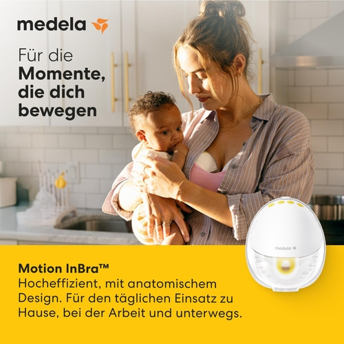 MEDELA Motion InBra tragbare elektrische Milchpumpe tragbar