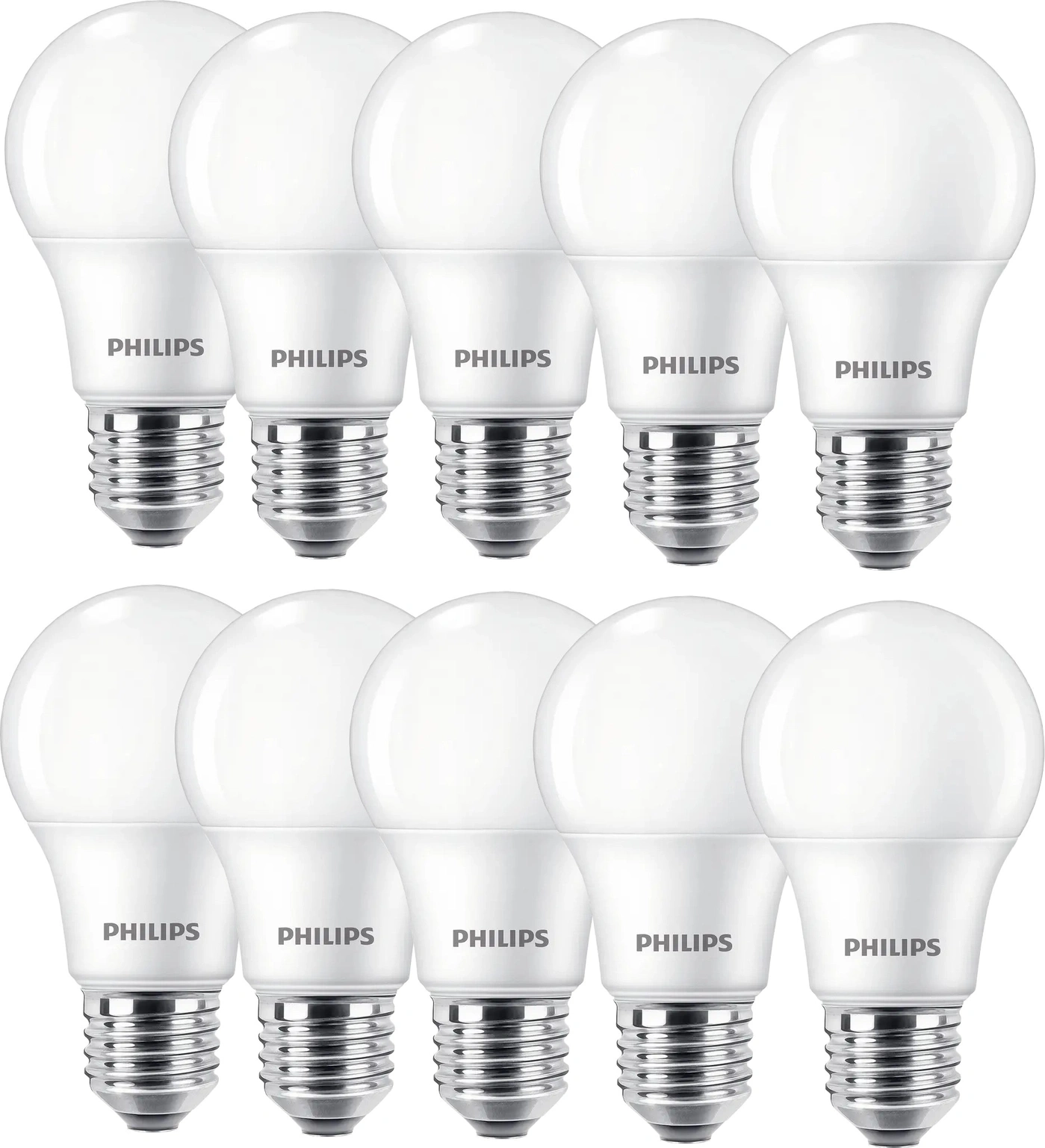 10x PHILIPS LED Leuchtmittel E27 60W Lampen Leuchten 806lumen NEU