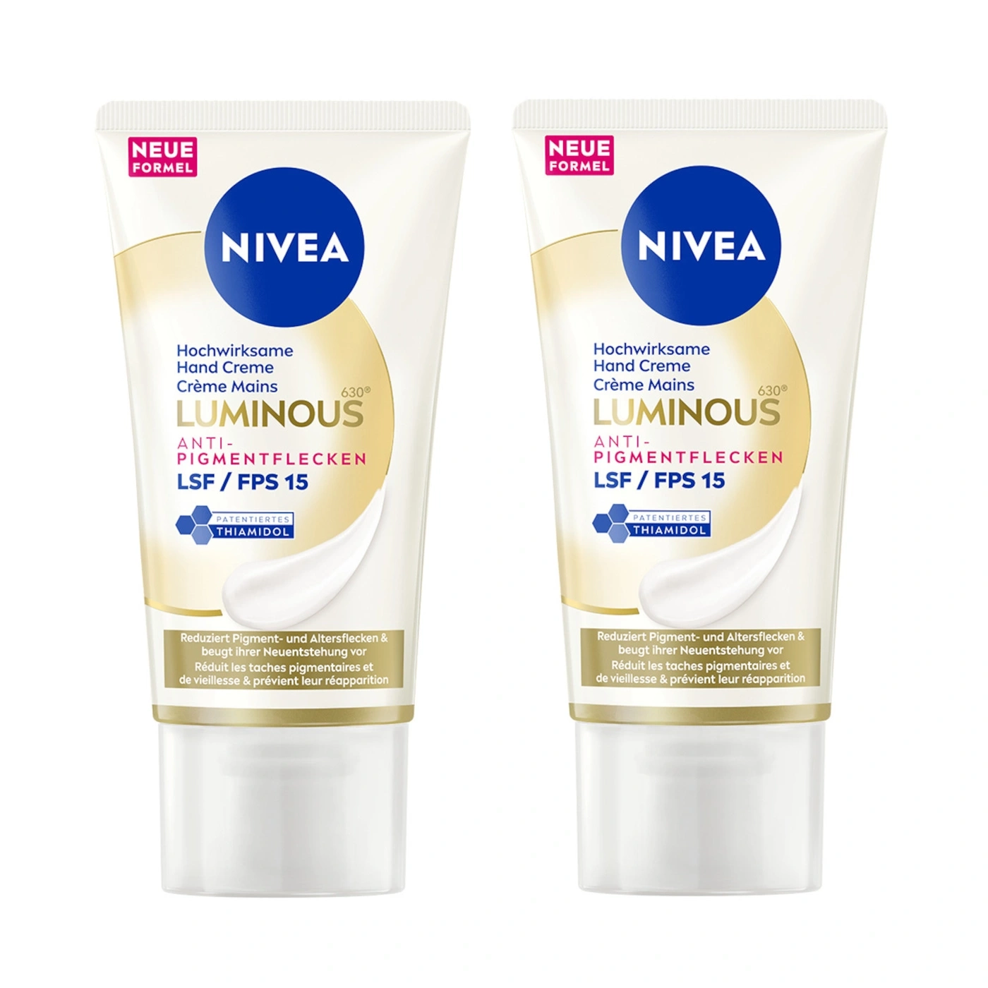 Nivea Luminous Hand Cream with Thiamidol and SPF 15