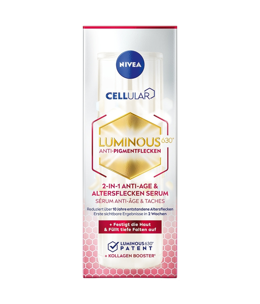 Nivea Cellular Luminous 630 Anti-Pigmentflecken Serum, reduziert Altersflecken, Falten