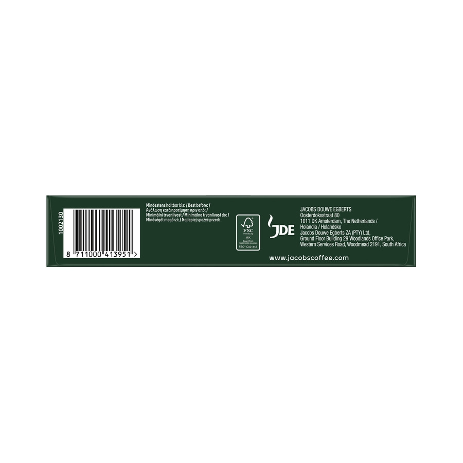 JACOBS Kapseln Decaffeinato Classico 6 entkoffeiniert 200 Nespresso®* kompatibel