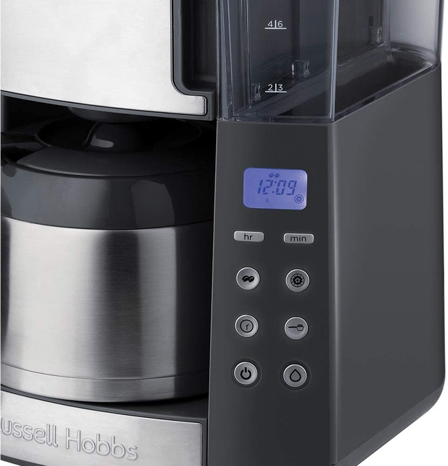 RUSSELL HOBBS Kaffeemaschine mit Mahlwerk Grind&Brew 25620-56 Thermo Timer 1000W