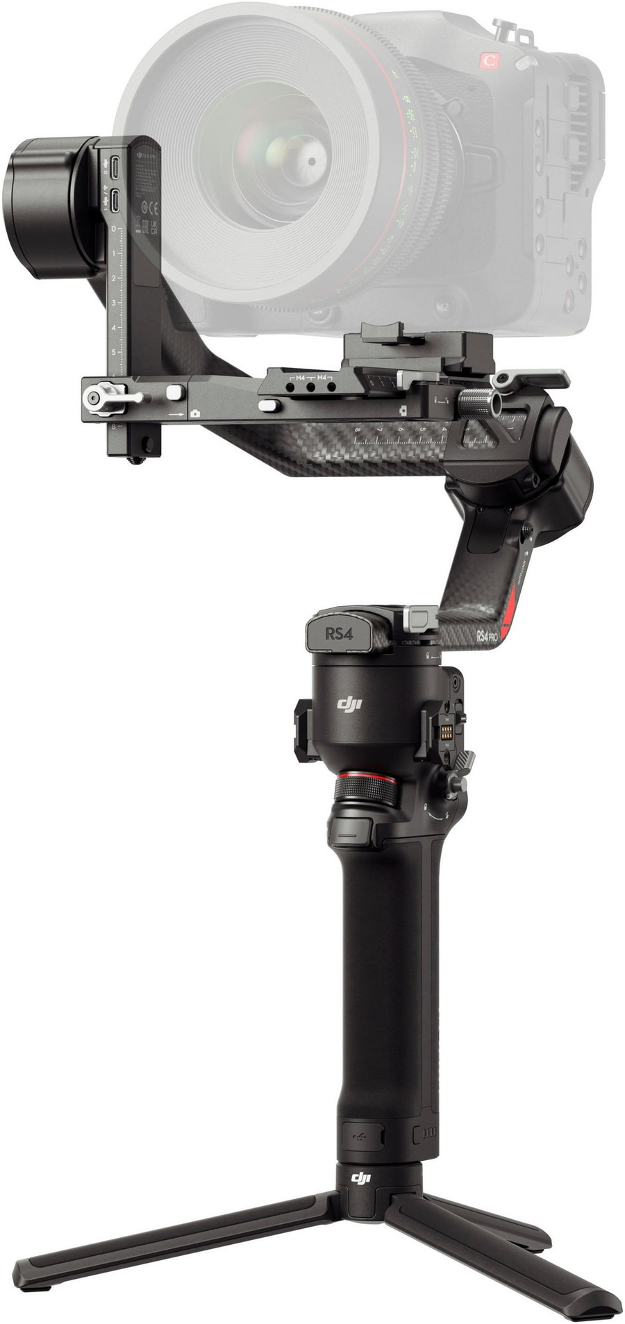 Ein Gimbal-Stabilisator für Kameras mit zwei Kameras