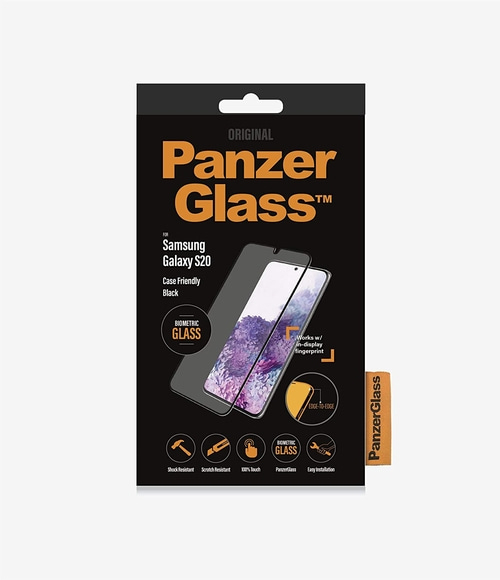 PanzerGlass™ Displayschutzfolie Samsung Galaxy S20 Handy Schutzfolie ScreenGlas