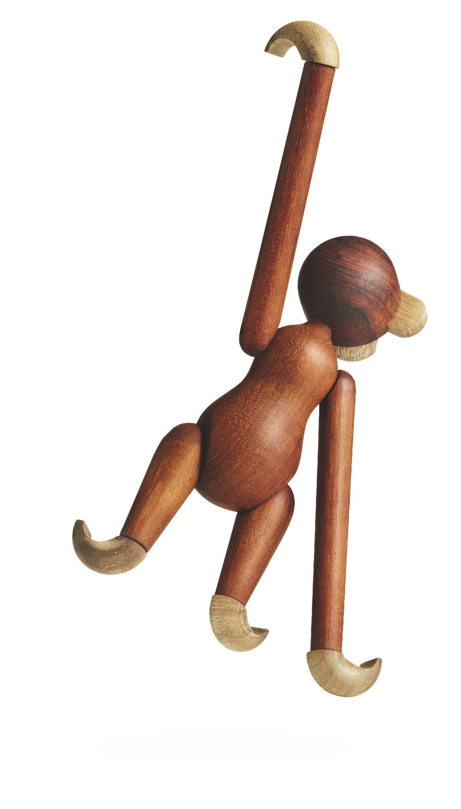 KAY BOJESEN DENMARK Dekofigur 39250 Holz-Affe klein Teak/Limba Holz NEU