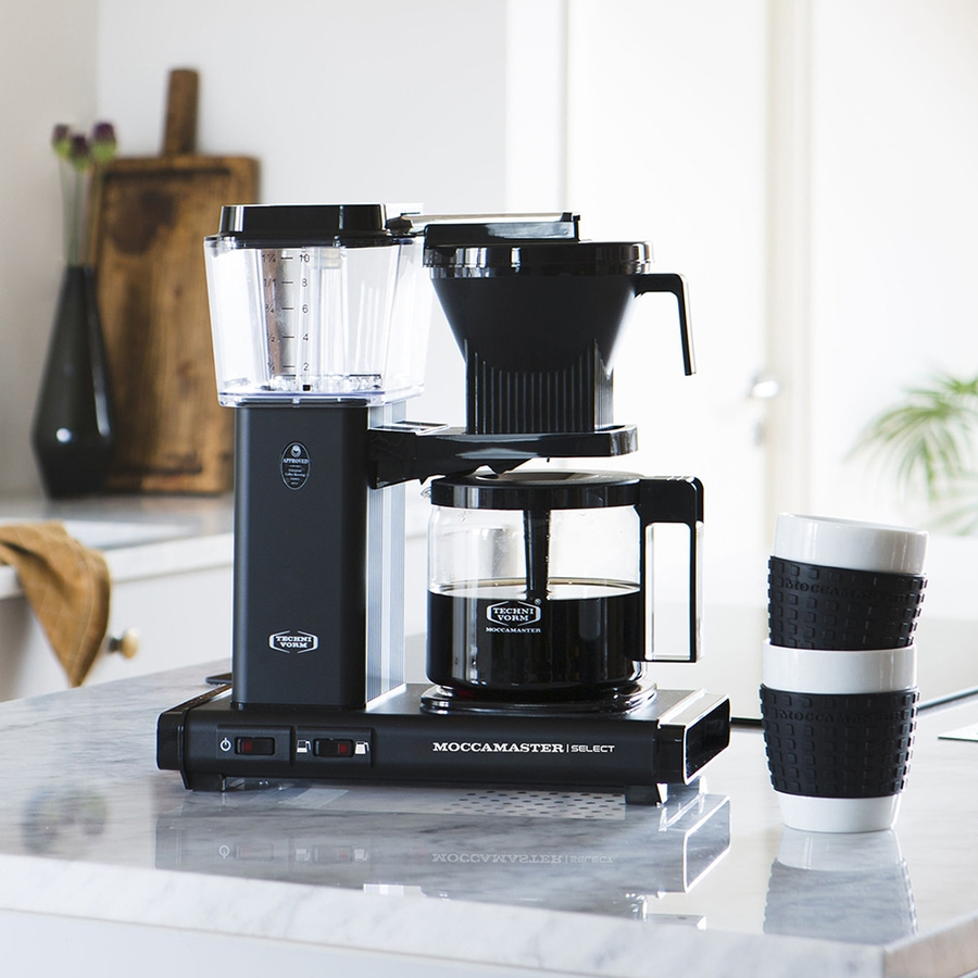 MOCCAMASTER Filterkaffeemaschine KBG Select Matt Black 1,25L mattschwarz NEU