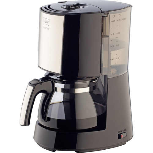 MELITTA Filterkaffeemaschine Enjoy Top 1017-04 mit AromaSelector Schwarz