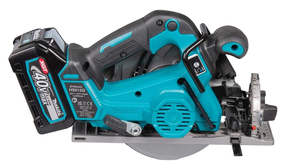 MAKITA HS012GZ Akku Handkreissäge 40V XGT 165mm 57mm Brushless AWS Solo B-WARE