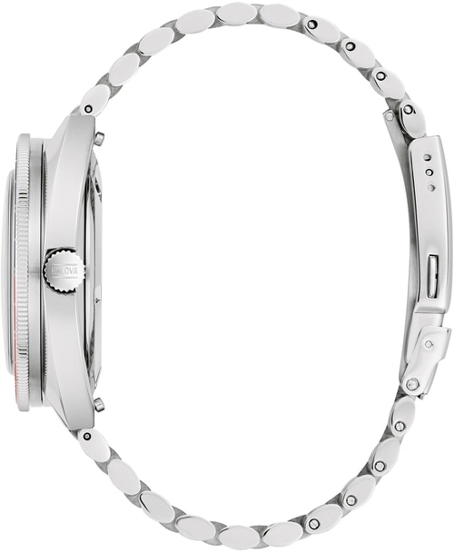 BULOVA 96B405 Armbanduhr Automatikuhr 41 mm Edelstahl Saphirglas B-Ware