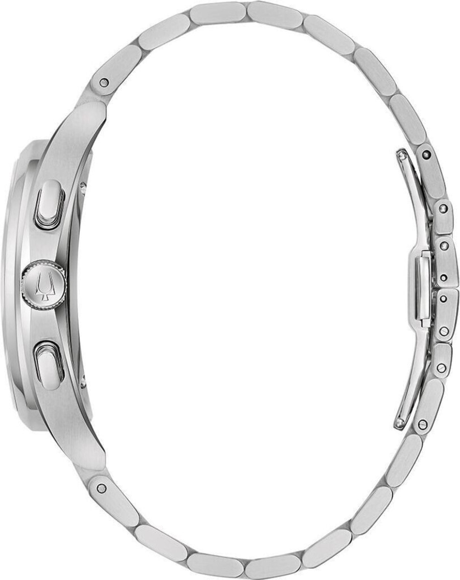 BULOVA 96A297 Armbanduhr Herrenchronograph 44 mm Edelstahl B-Ware