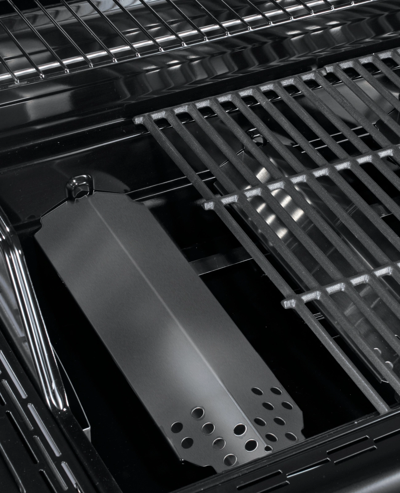 CHAR-BROIL Kohle und Gasgrill GAS2COAL 440 4 Brenner 15,2 kW Hybridgrill schwarz