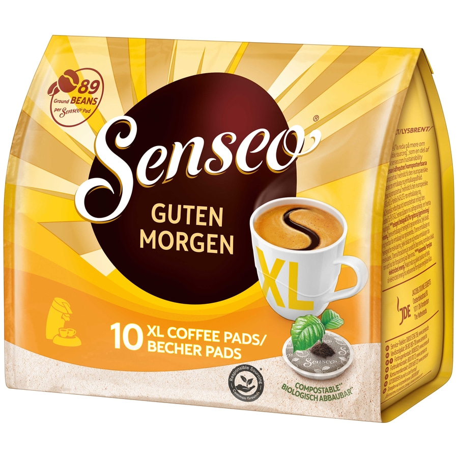 SENSEO Pads Guten Morgen XL Senseopads 100 Getränke Kaffeepads Becherportion