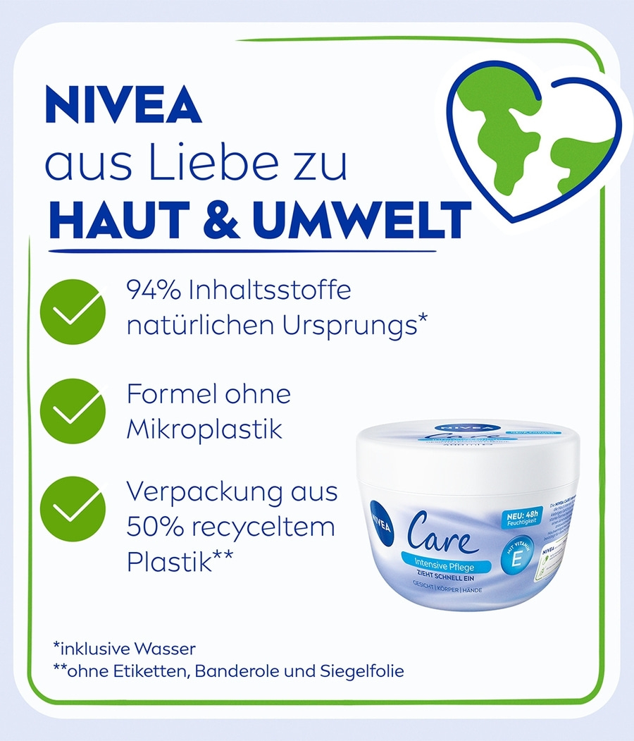 NIVEA Creme Care 2 x 400ml