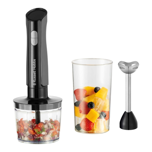 RUSSELL HOBBS Stabmixer 3in1 Handmixer Matte Charcoal 27141-56 Zerkleinerer 500W