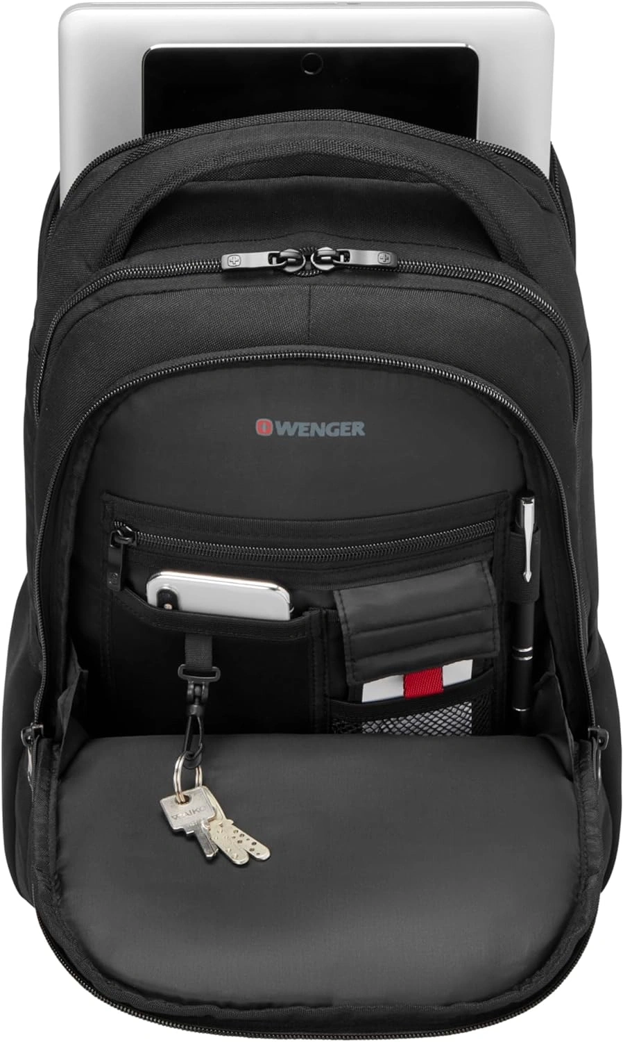 WENGER Laptop-Rucksack Fuse 15,6'' Laptop Tablet-Fach gepolstert 20 L Schwarz