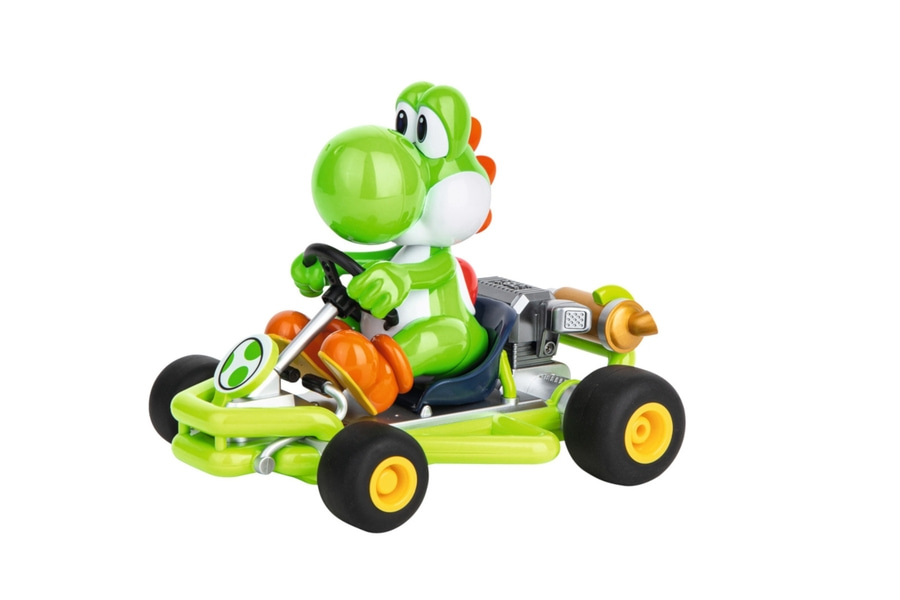 CARRERA RC Mario Kart Auto Pipe Kart Ferngesteuert Yoshi ab 6 Jahren 9 km/h NEU
