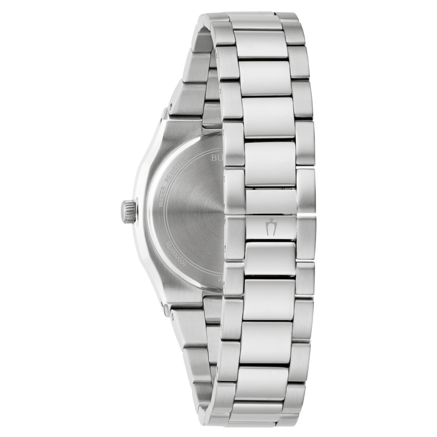 Bulova 96P243 Armbanduhr Damenuhr Quarz Analog Edelstahl 34 mm B-Ware