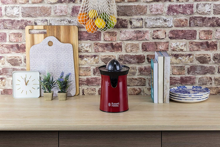 RUSSELL HOBBS Zitruspresse Colours Plus+ Flame Red 26010-56 Orangen-Saftpresse
