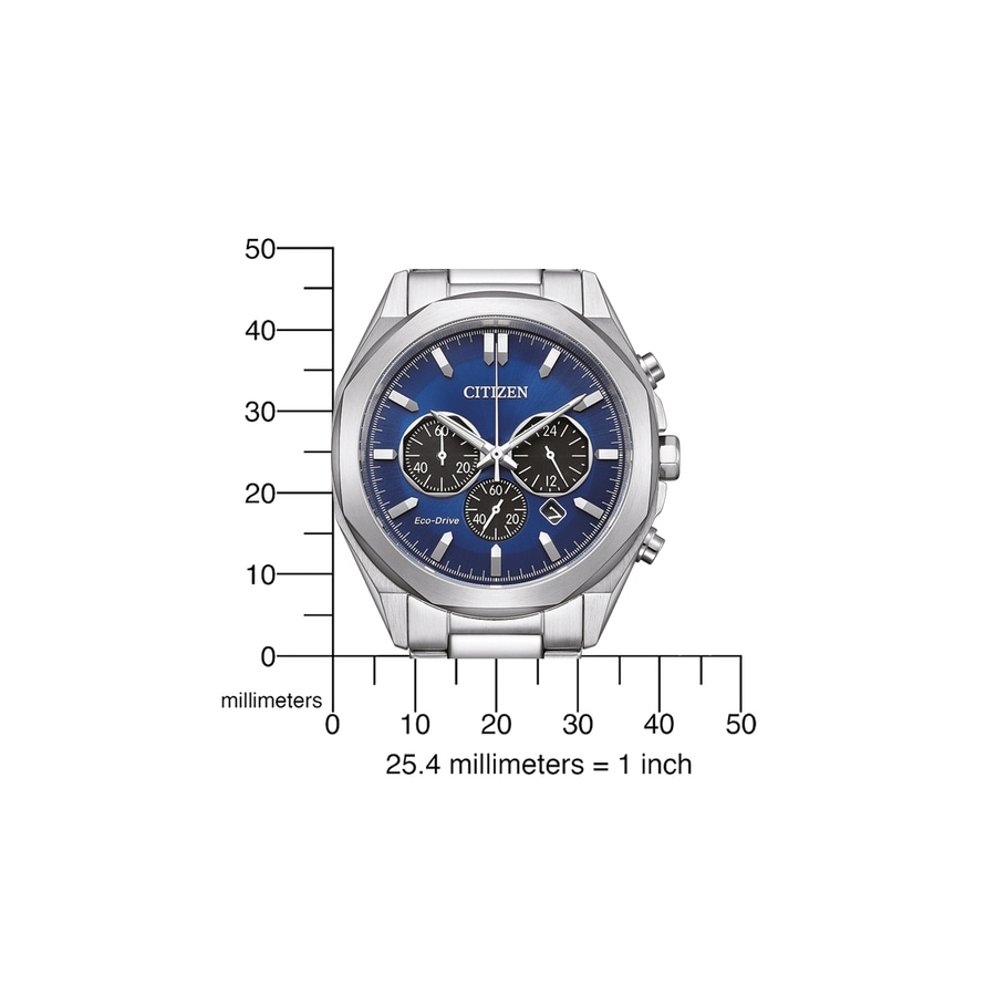 CITIZEN Armbanduhr CA4590-81L Solaruhr Eco-Drive Chronograph Datum 41mm B-Ware