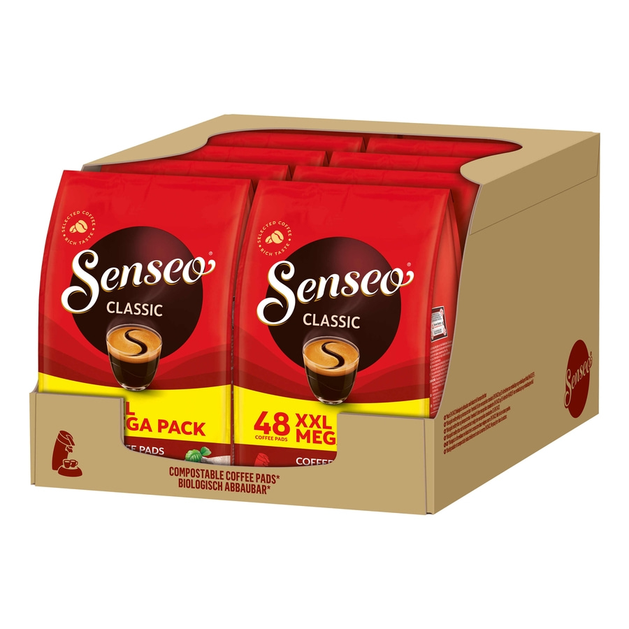 SENSEO Pads Classic Senseopads Kaffeepads 10 x 48 = 480 Getränke Softpads