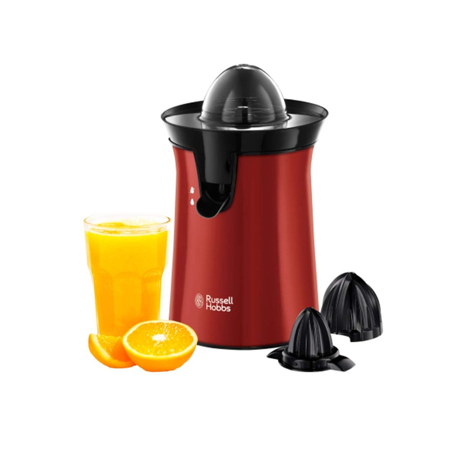 RUSSELL HOBBS Zitruspresse Colours Plus+ Flame Red 26010-56 Orangen-Saftpresse