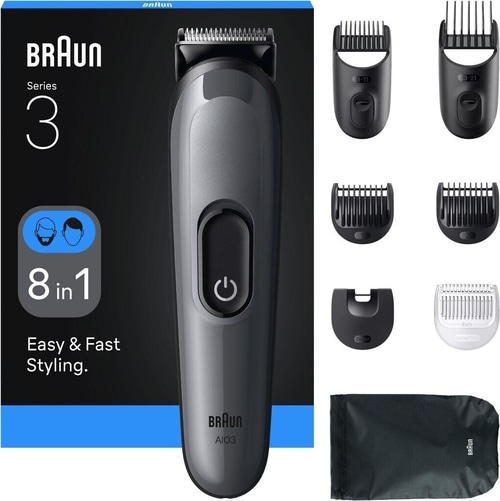 BRAUN Haar- und Bartschneider AIO 3540 Barttrimmer Haarschneider Akku B-Ware