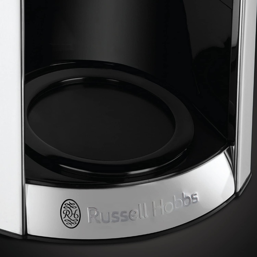 RUSSELL HOBBS Kaffeemaschine Luna Moonlight Grey 23241-56 Timer 12 Tassen 1000W