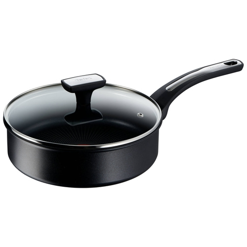 TEFAL Schmorpfanne + Deckel Ø 24cm Selection Induktion Antihaft Thermo-Signal