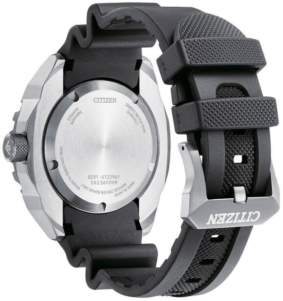 Citizen Uhr, Titan, Saphirglas, 200M wasserdicht, japanische Herstellung.