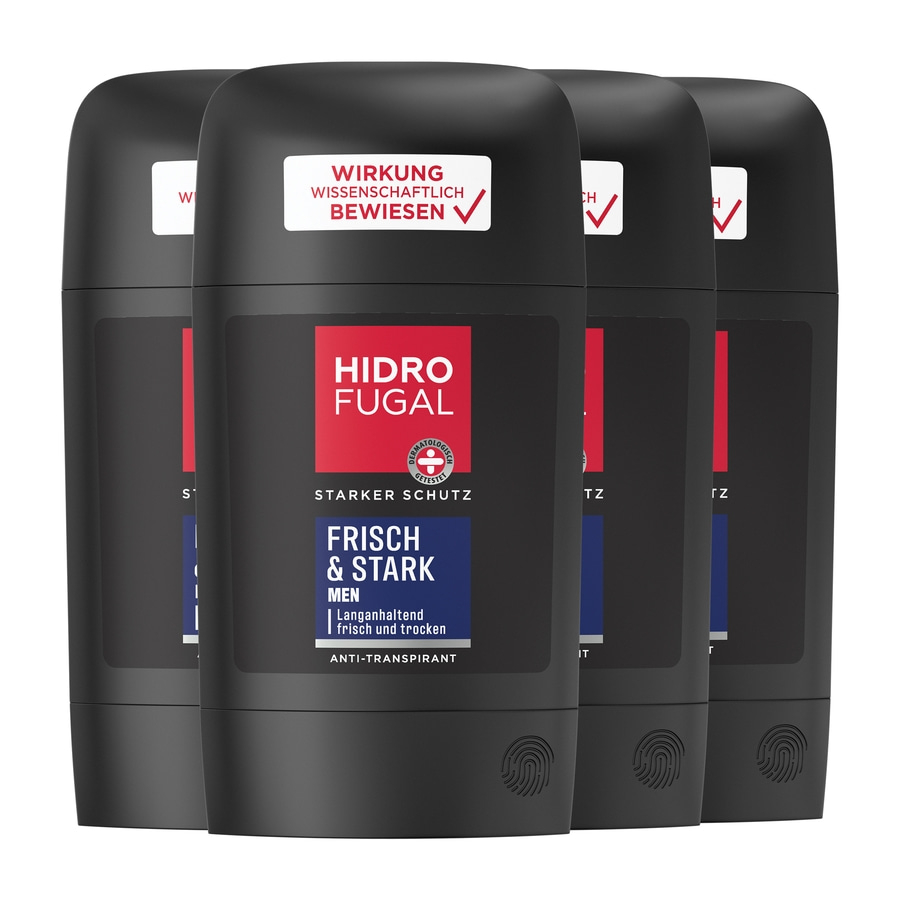 Deo-Roller, Hidro Fugal, frisch & stark, für Männer, Anti-Transpirant, wissenschaftlich bewiesen.