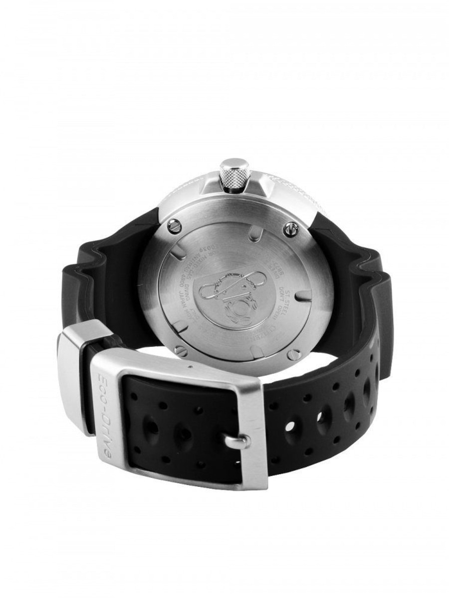 CITIZEN Armbanduhr BJ8050-08E Taucheruhr 30bar lumineszierend edelstahl B-WARE